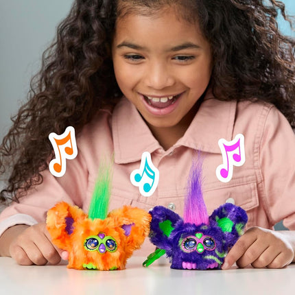 FURBY FURBLET 2PK FALL, Lila, Orange