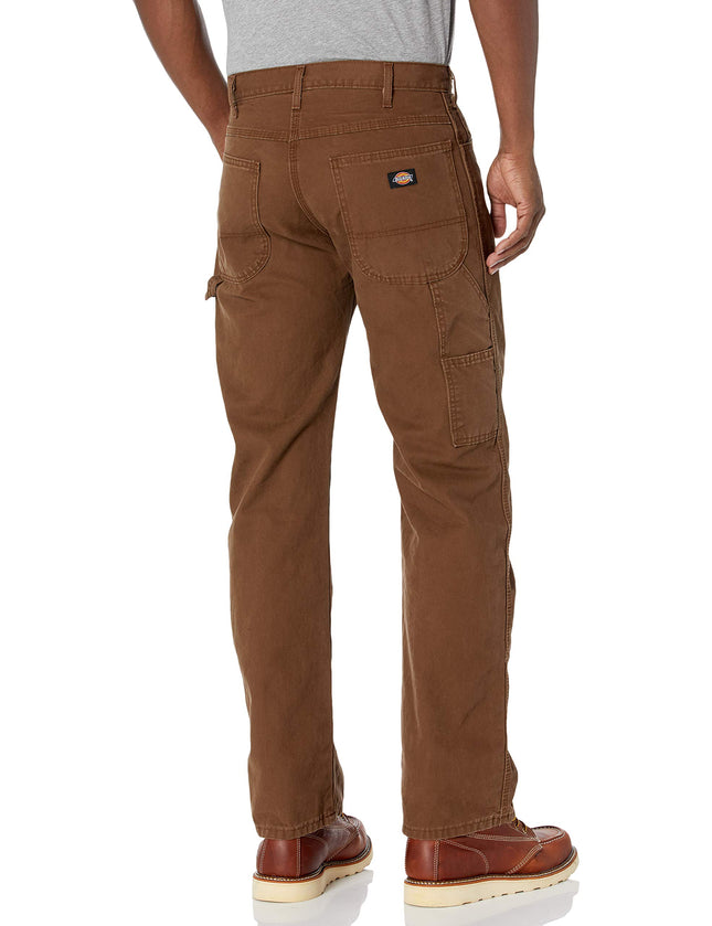 Pantalones de trabajo utilitarios de carpintero Dickies para hombre, ajuste relajado, pierna recta, pato, Timber, 38W 32L UK