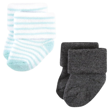 Hudson Baby Calcetines de Felpa y Algodón Rico para Bebés Niñas Recién Nacidas, Oveja, Paquete de 12, 0-6 Meses