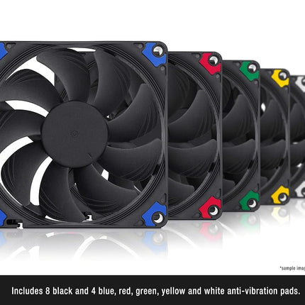 Noctua NF-A9x14 HS-PWM chromax.black.swap, High-Performance Quiet Fan 92mm
