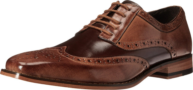 Stacy Adams Men's Tinsley Wingtip Lace-up Oxford, 