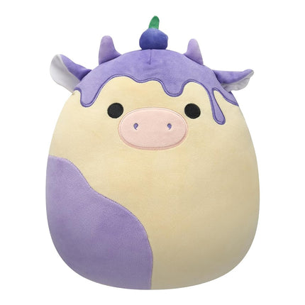 Squishmallows Original 12in Benito The Blueberry Cheesecake Cow � Official Jazwares Plush (Medium-Sized)
