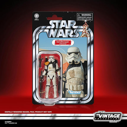 Star Wars The Vintage Collection Sandtrooper (Squad Leader), A New Hope Premium 9.5 cm Collectible Action Figure