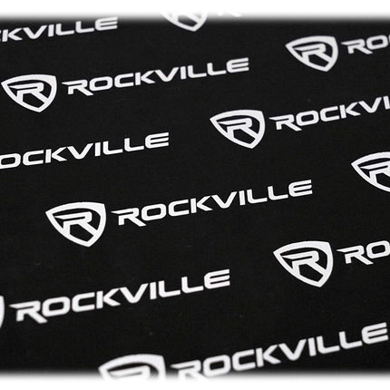 Rockville Rockmat RM12-B 12 Sq Ft Sound Dampening/Deadening Butyl Rubber Car Kit