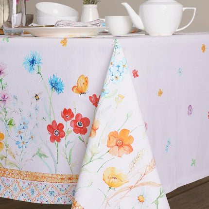 Maison d' Hermine Table Cloth Rectangle Table Reusable 100% Cotton 70"x108"