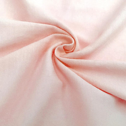 American Baby Company Supreme 100% Natural Cotton Jersey Knit Fitted Crib Sheet for Standard Crib and Toddler Mattresses, Blush Pink, Soft Breathable, for Girls