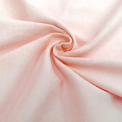 American Baby Company Supreme 100% Natural Cotton Jersey Knit Fitted Crib Sheet for Standard Crib and Toddler Mattresses, Blush Pink, Soft Breathable, for Girls
