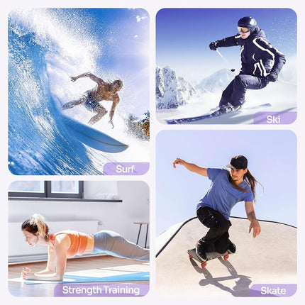 Sportneer Balance Board 7 Modes w/Adjustable Stoppers Roller&Balance Ball