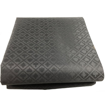 YH Poker 108X60 Inch Section of Suited Poker Table Speed Cloth (Black)