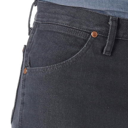 Wrangler Men's Cowboy Cut Slim Fit Jean Jeans, Charcoal Grey, 38W / 34L