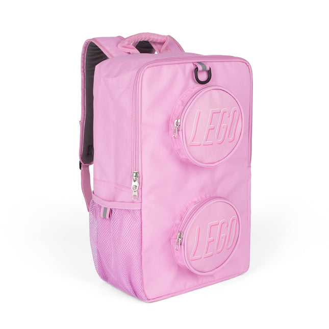 LEGO Kids' Brick Backpack, Light Pink, One Size