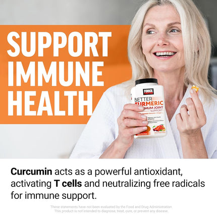 Force Factor Better Turmeric Maximum Joint Support, 1075mg Curcumin with Ginger to Support Mobility, Flexibility & Comfort, More Convenient Than Turmeric Gummies, Fruit Punch, 120 Soft Chews, 2-Pack