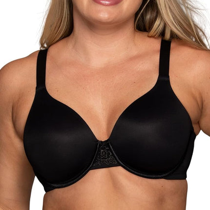 Vanity Fair Women's Beauty Back Full Figure Underwire Bra 76380, Midnight Black, 40DD