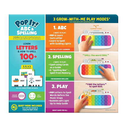 Chuckle & Roar Pop It! ABC & Spelling Keyboard