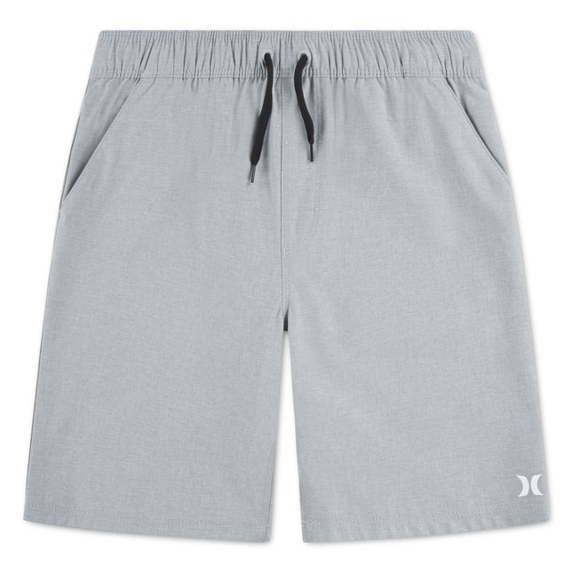 Hurley Boys' H20-dri Pull on Shorts, Wolf Grey, 7