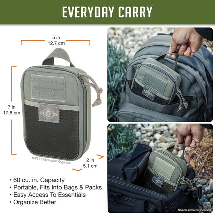Maxpedition Medium Fatty Pocket Organizer (Foliage Green)