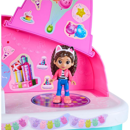 DreamWorks Gabby's Dollhouse Gabby's Meow-Mazing Dollhouse, Over 2 Feet Tall with 15 Pieces - Featuring Lenticular Eyes, Toy Figures, and Pretend Play Toys for Kids, Ages 3+