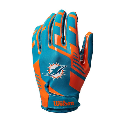 Wilson NFL Stretch Fit Football Gloves - Adult, Mi