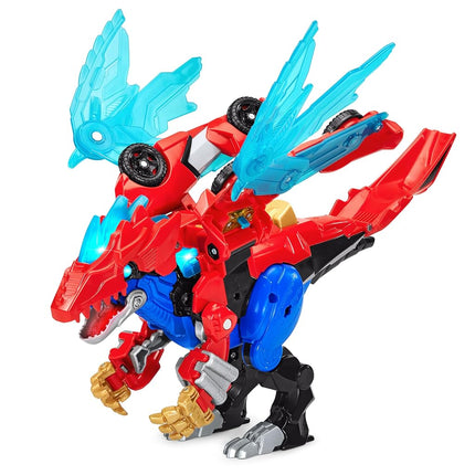 VTech Switch & Go Dinos Armour Up Dragon T-Rex Interactive Dinosaur Toy