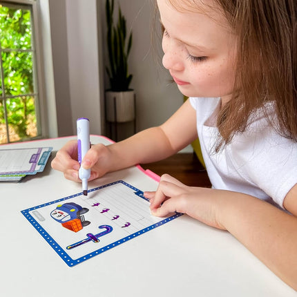 Alphabet & Number Tracing Cards, Reusable, Dry Erase, Upper & Lower Case, 31 Large Reusable Cards, Repetitive Tracing Alphabet and Number Cards, Improve Writing Skills, Flash Cards