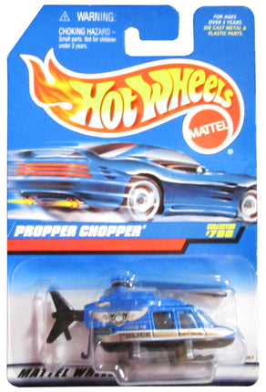Mattel Hot Wheels 1998 1:64 Scale Gold & Blue Poli