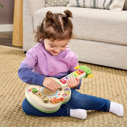 LeapFrog Strum and Count Wooden Guitar Musical Toy for Toddlers