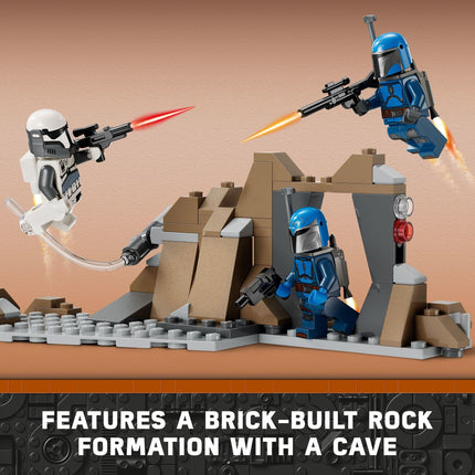 LEGO Star Wars 75373 Mandalorian Ambush on Mandalore (109 Pieces)