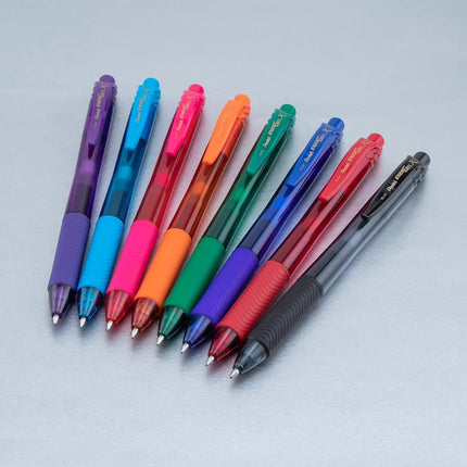 Pentel EnerGel-X 0.7mm Tip Retractable Pen, Blue (Pack of 12)
