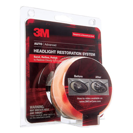 Sistema de restauración de lentes de faros delanteros 3M 39008