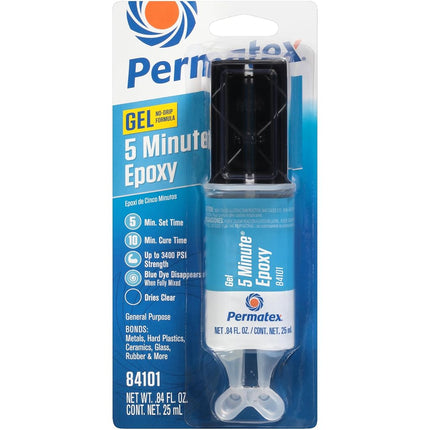 Permatex 84101 5 Minute Epoxy Gel, General Purpose