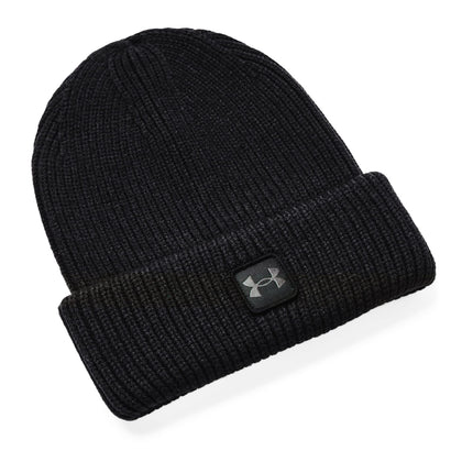 Under Armour Men's Halftime Ribbed Beanie Hat, (00