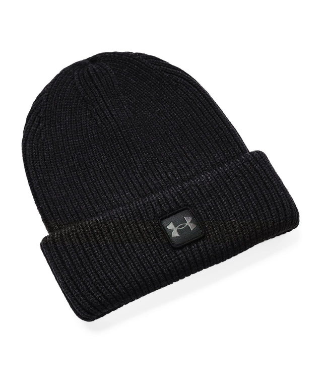 Under Armour Men's Halftime Ribbed Beanie Hat, (00