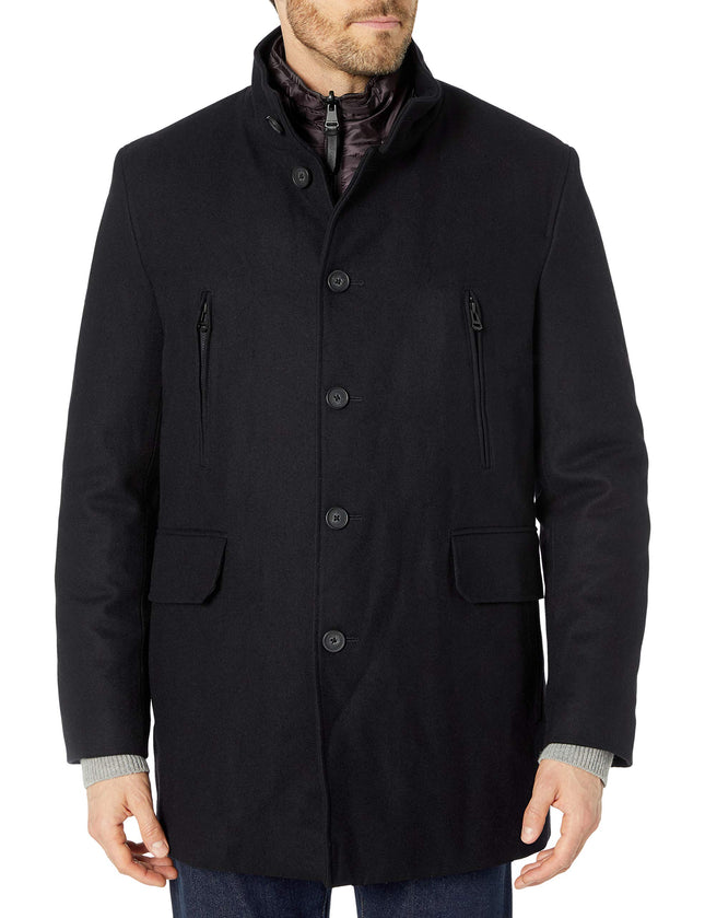 Cole Haan Men's Pressed Melton 3-in-1 Topper Jacke