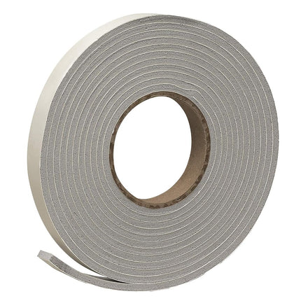 Frost King V734H Vinyl Foam Self-Stick Tape, Moderate Compression, 3/4" Wide x 1/2" Thick x 10 ft. Long, Gray