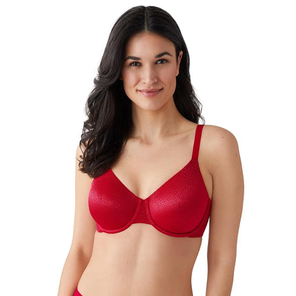 Wacoal Women's Back Appeal Unlined Full Coverage Underwire Bra, 855303, Barbadoschry, 40DD