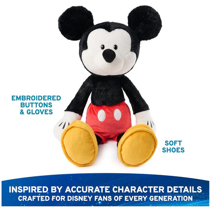 GUND Disney Official Mickey Mouse Toothpick 15-Inch Plush Toy for Ages 1+