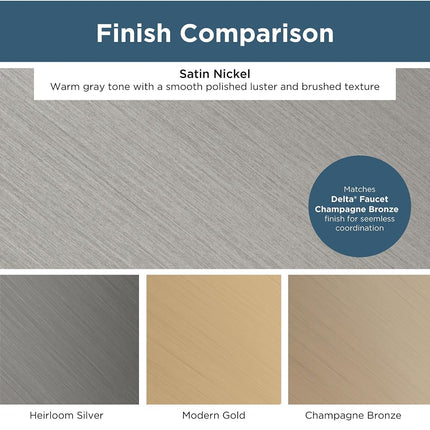 Franklin Brass P35518K-SN-B, 3" (76mm) Twisted Arch Kitchen Cabinet Drawer Handle Pull, Satin Nickel, 10-Pack, 3 Inch