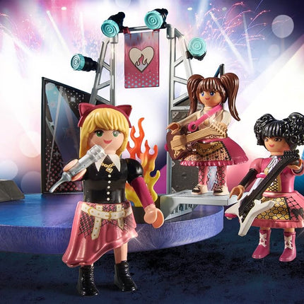 Playmobil 71042 Music Band Promo Pack, music, band practice, Figure set, Fun Imaginative Role-Play, PlaySets Suitable for Children Ages 4+