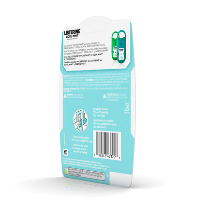Listerine Pocket Paks Cool Mint 72's
