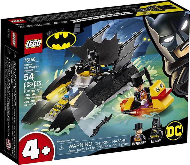 LEGO DC Batboat The Penguin Pursuit! 76158 Top Bat