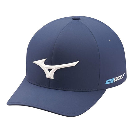 Casquette ajustée Mizuno Tour Delta pour femme, marine, petite-moyenne
