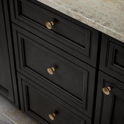 Franklin Brass Fulton Cabinet Knob, Champagne Bronze, 1-3/16 in (30mm) Drawer Knob, 5 Pack, P29523Z-CZA-B