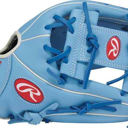 Rawlings | Select Pro Lite Series BO BICHETTE Youth Baseball Glove | 11.5" | Right Hand Throw | Columbia Blue/Royal