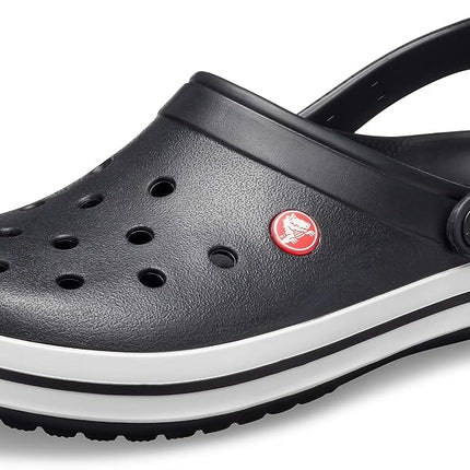 Crocs Unisex Crocband Clogs, Black, 3 UK Men/ 4 UK