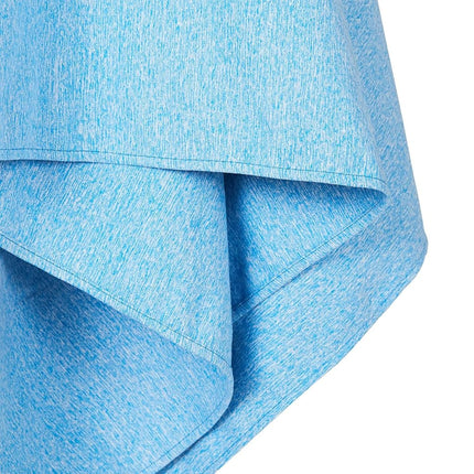 Dock & Bay Quick Drying Towel - for Sports & Gym - Compact, Lightweight - 100% Recycled - Includes Bag - Essential - Lagoon Blue - Large (160x90cm, 63x35)
