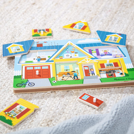 Melissa & Doug Rompecabezas sonoro Alrededor de la casa [Tapa dura] [18 de mayo de 2016] Barkhouse, Joyce C