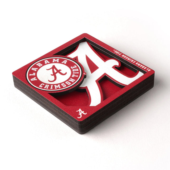 YouTheFan NCAA Indiana Hoosiers 3D Logo Series Magnets