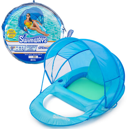 SwimWays Spring Float Premium Recliner Pool Lounge