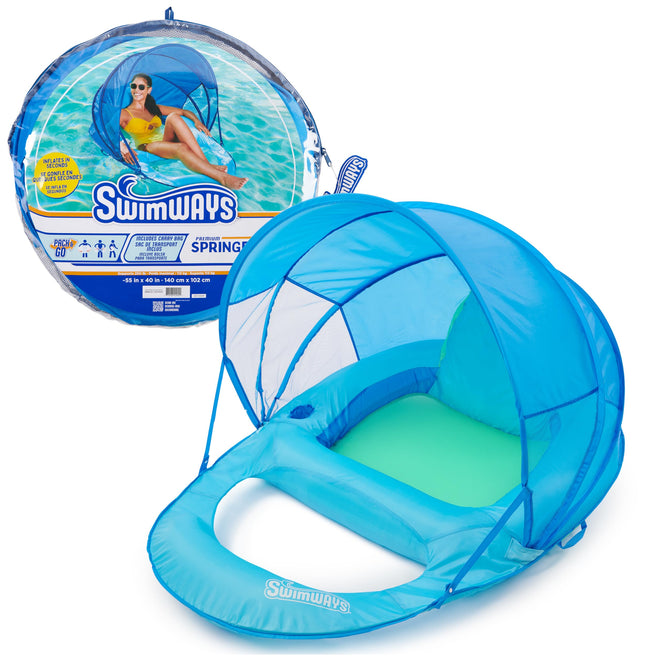SwimWays Spring Float Premium Recliner Pool Lounge