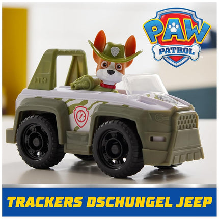 PAW Patrol, Tracker’s Jungle Rescue Vehicle, Toy Truck with Collectible Action Figure, Sustainably Minded Kids Toys for Boys & Girls Ages 3 and Up